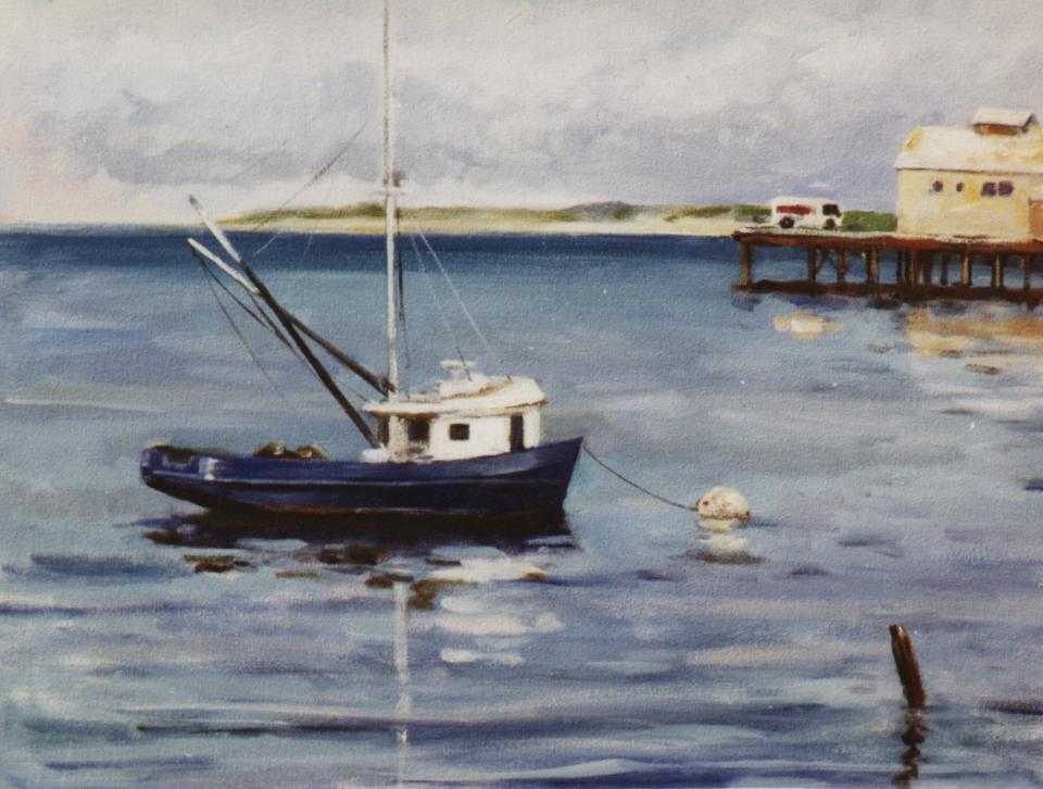 Monterey fishing boat (85K)