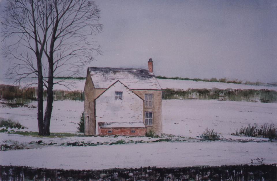 Farm house at Wales (68K)