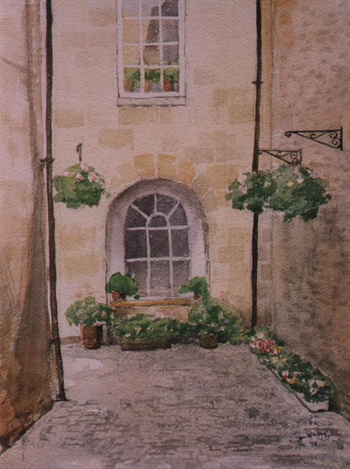 Small alley, Stratford upon Avon (98K)