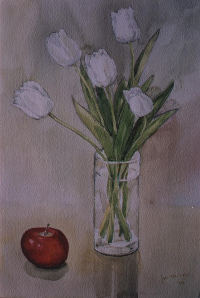 Tulips & apple (68K)