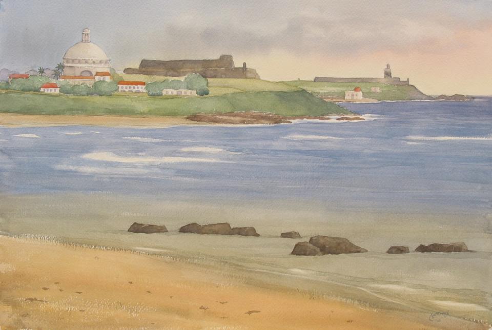 Old Fort in Puerto Rico (67K)