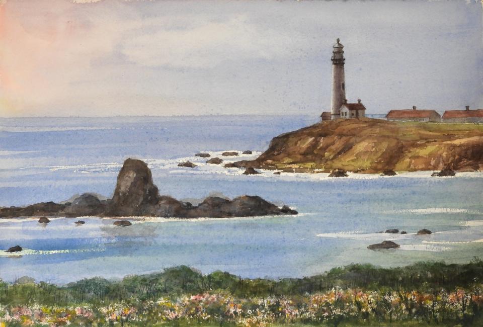 Pigeon Point Lighthouse (86K)