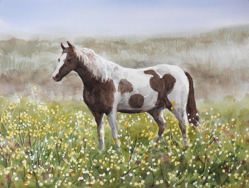 Painted Horse (115K)