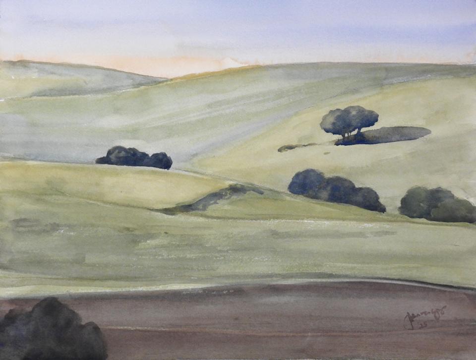 Trees on the Hill (66K)